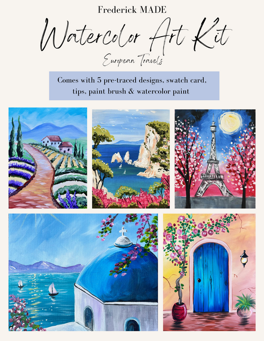 European Travels MINI Watercolor Kit