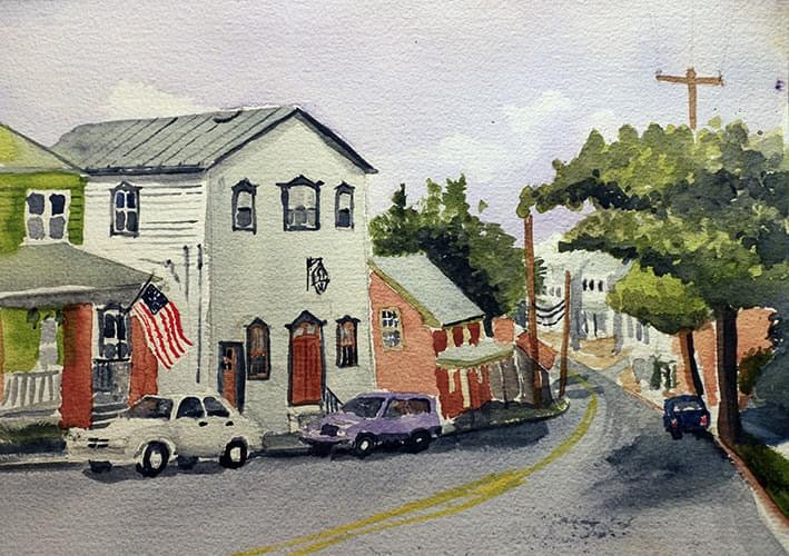 Watercolors by Richard Christin