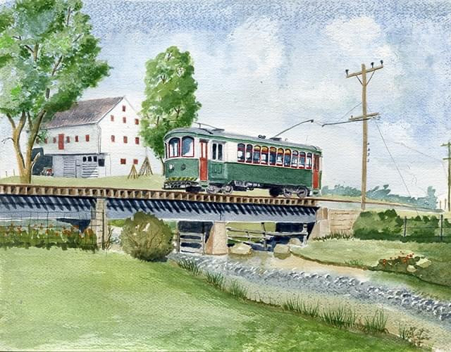 Watercolors by Richard Christin