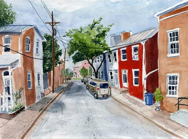 Watercolors by Richard Christin