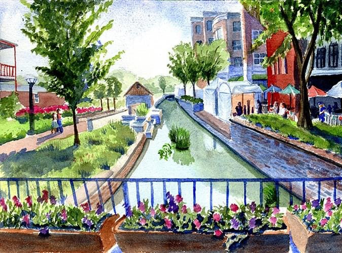 Watercolors by Richard Christin