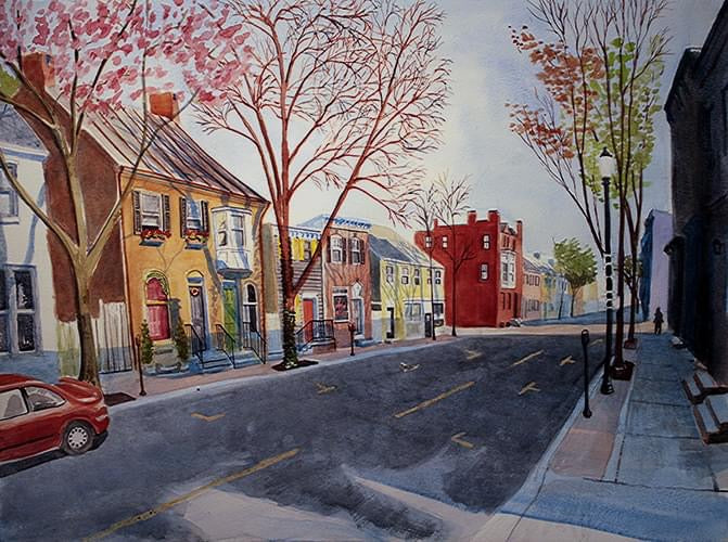 Watercolors by Richard Christin