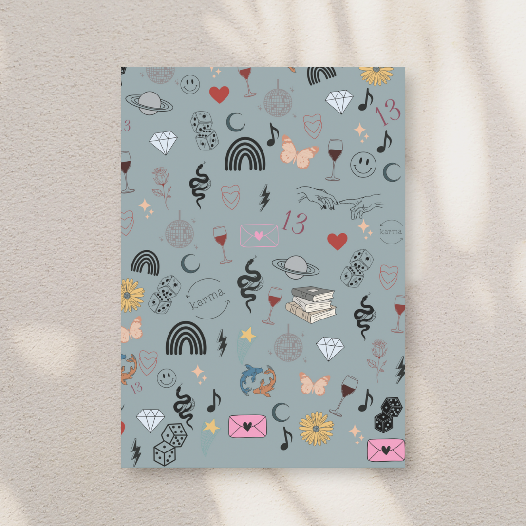 Swiftie blank card