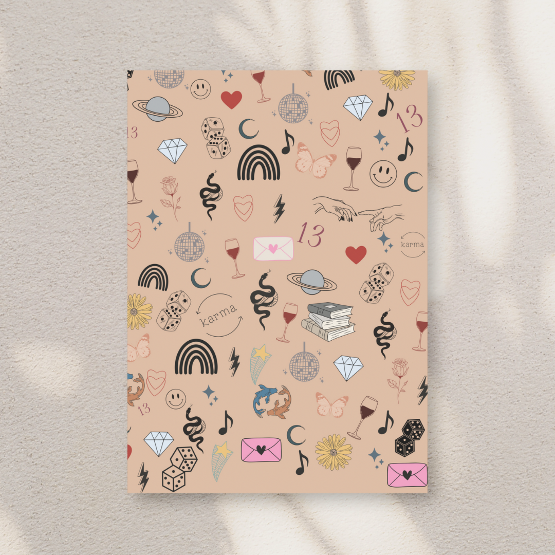 Swiftie blank card