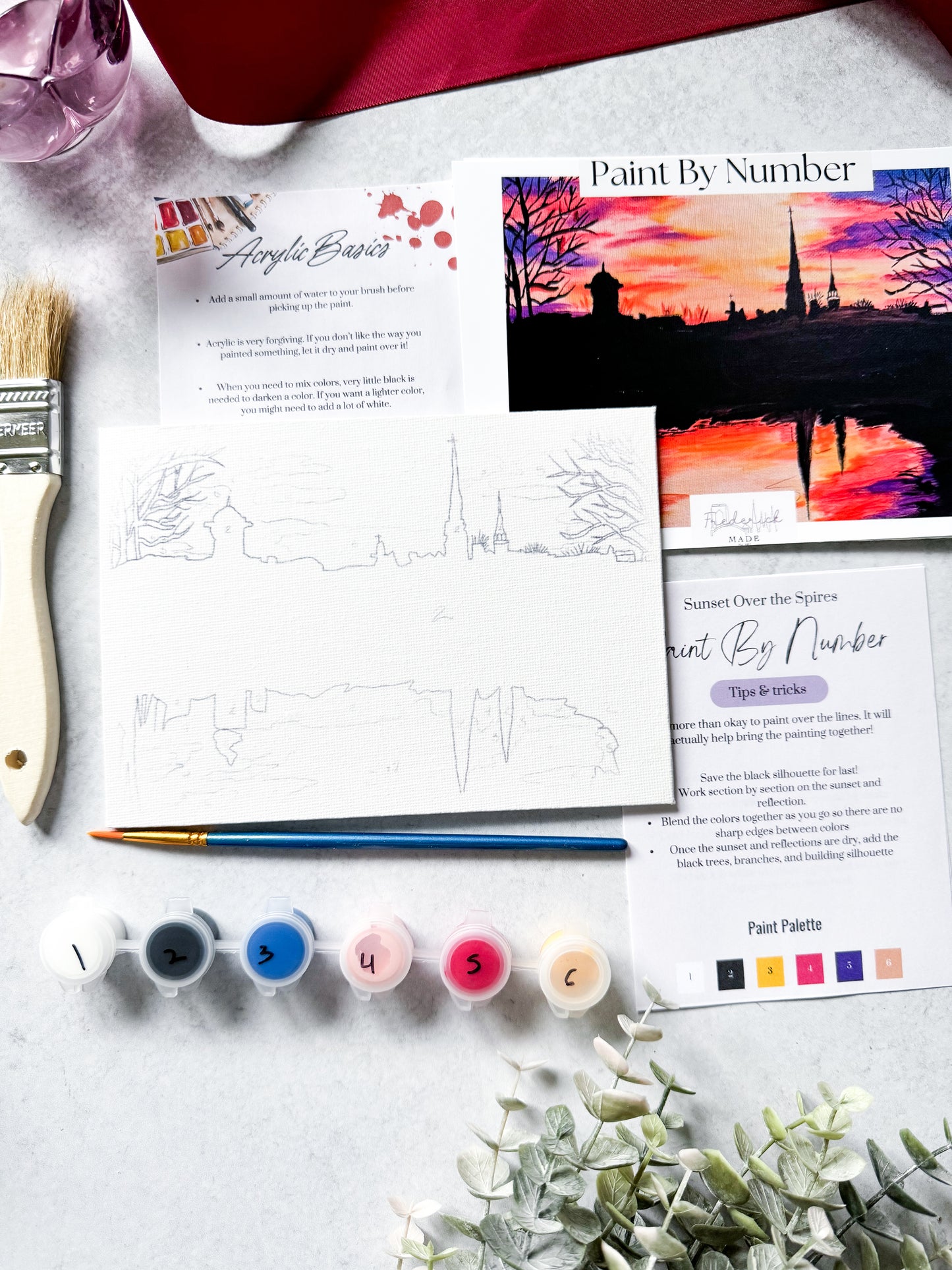 Frederick Spires Mini Paint By Number