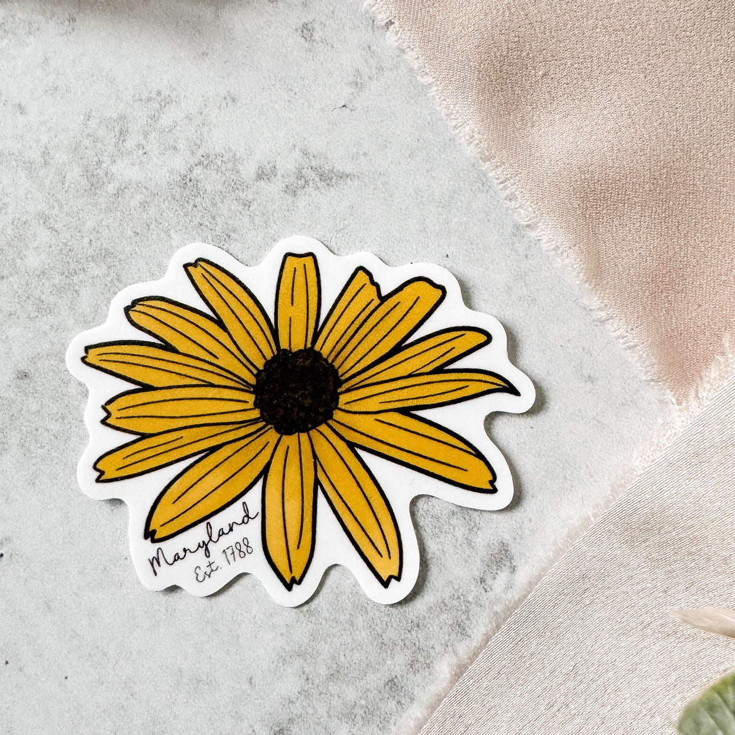 Black Eyed Susan Sticker
