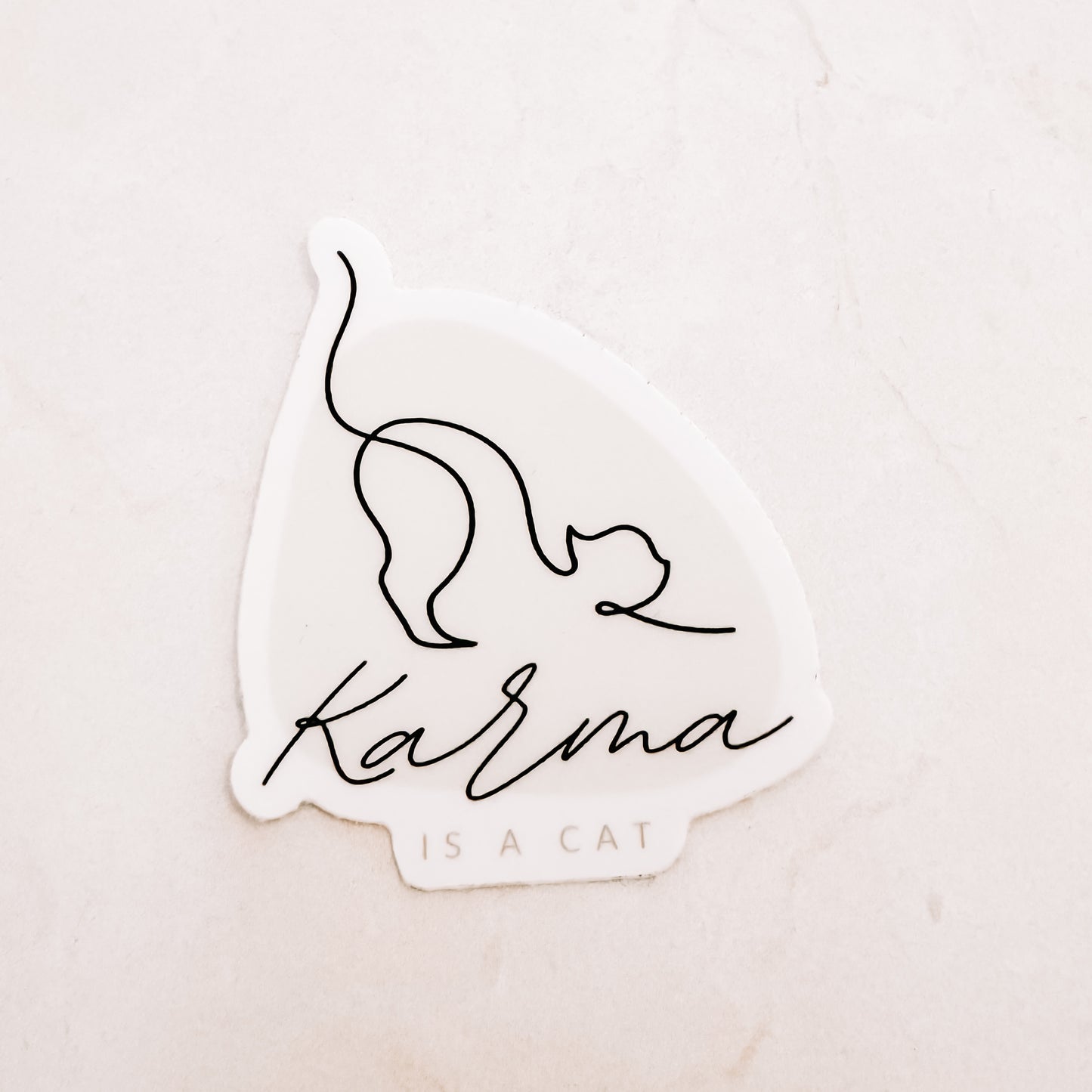 Karma Sticker