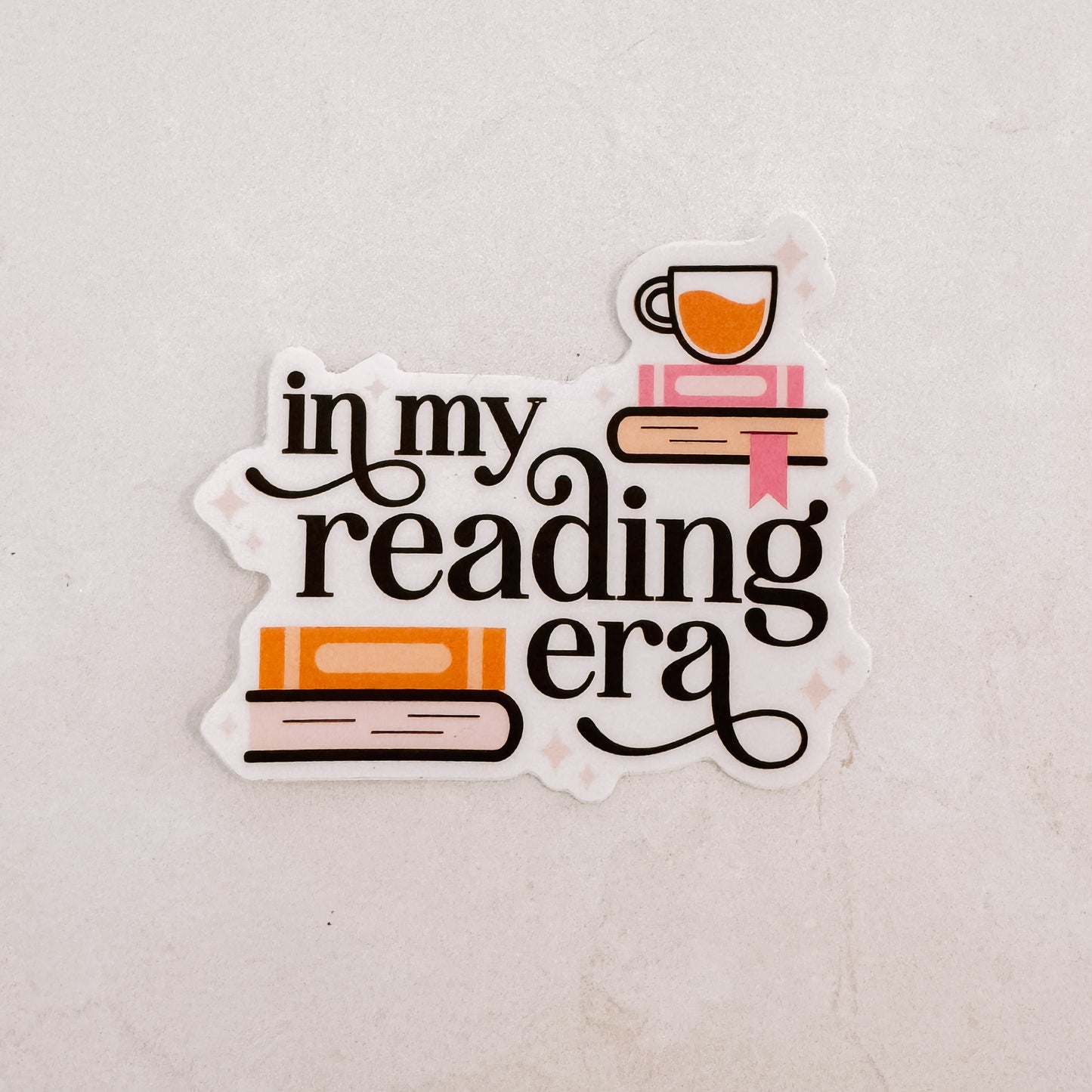 In My Reading Era Vinyl Sticker