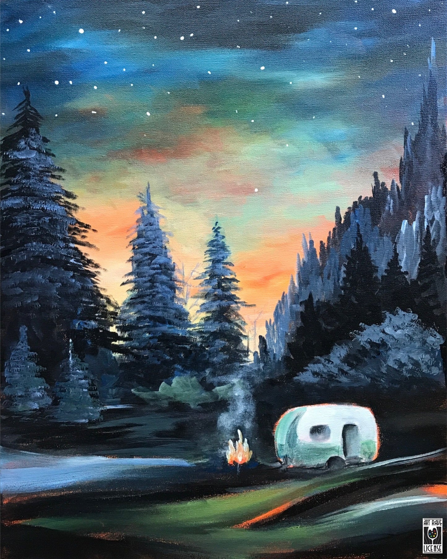 Acrylic Painting with Christy - June 27