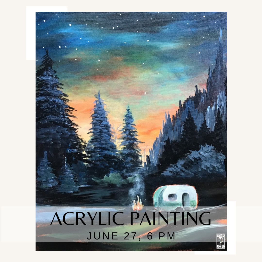 Acrylic Painting with Christy - June 27