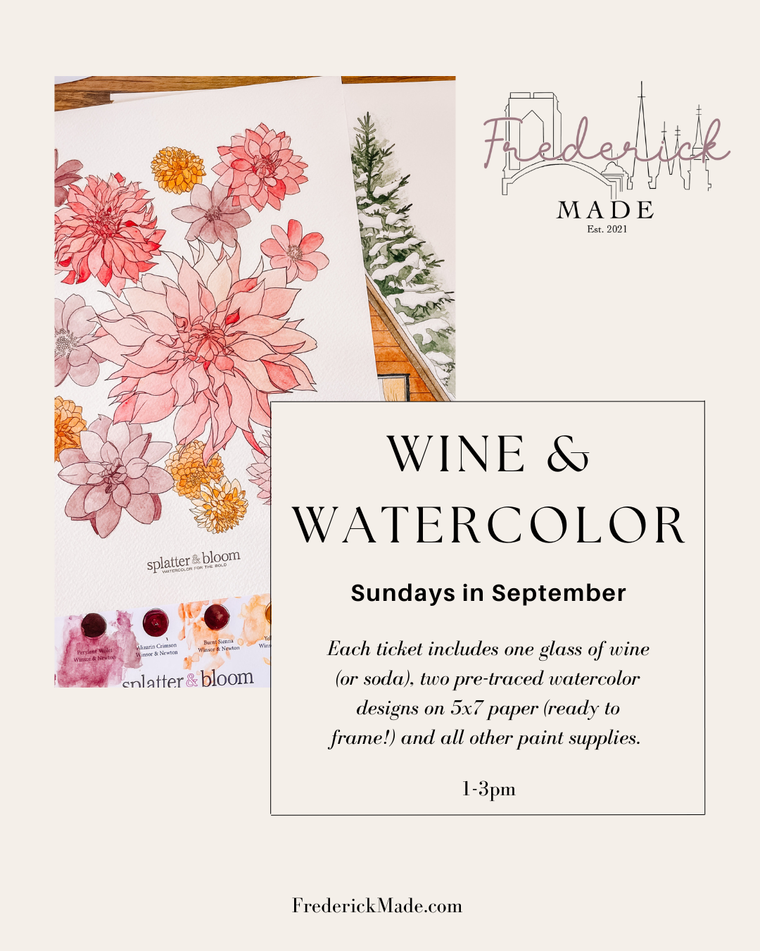 Wine & Watercolor - September 7