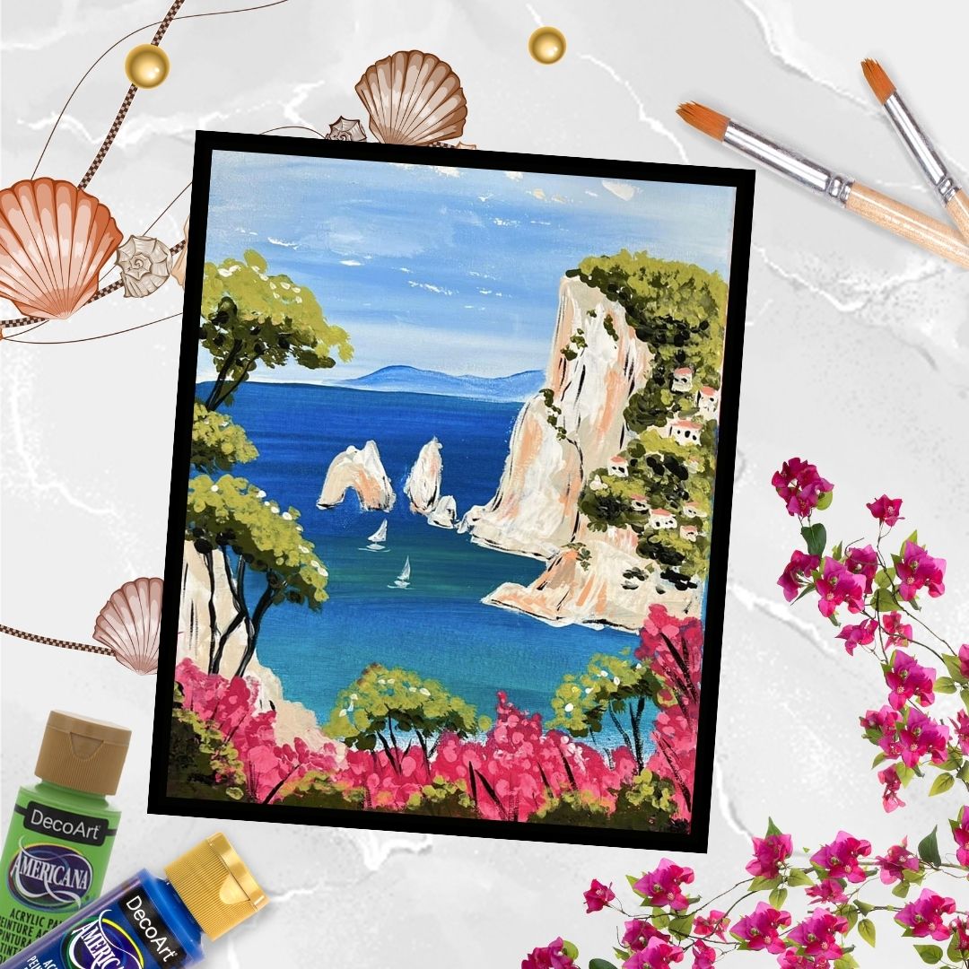 Meet me in Capri Paint Kit