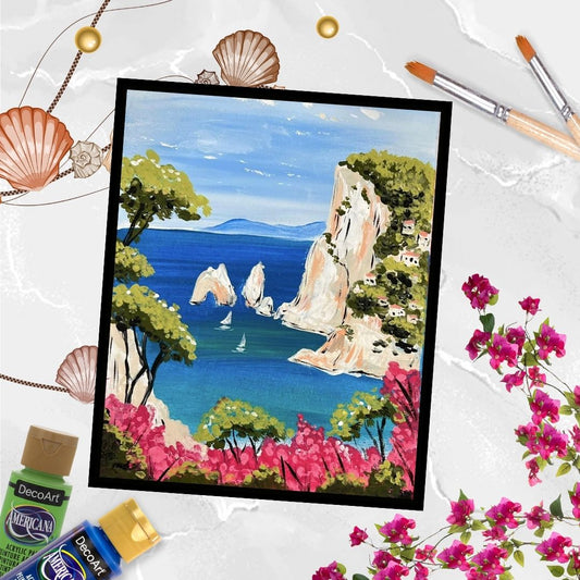 Meet me in Capri Paint Kit