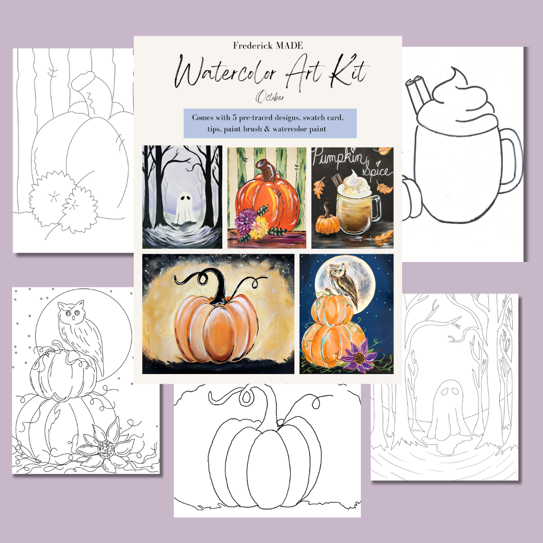 October MINI Watercolor Kit