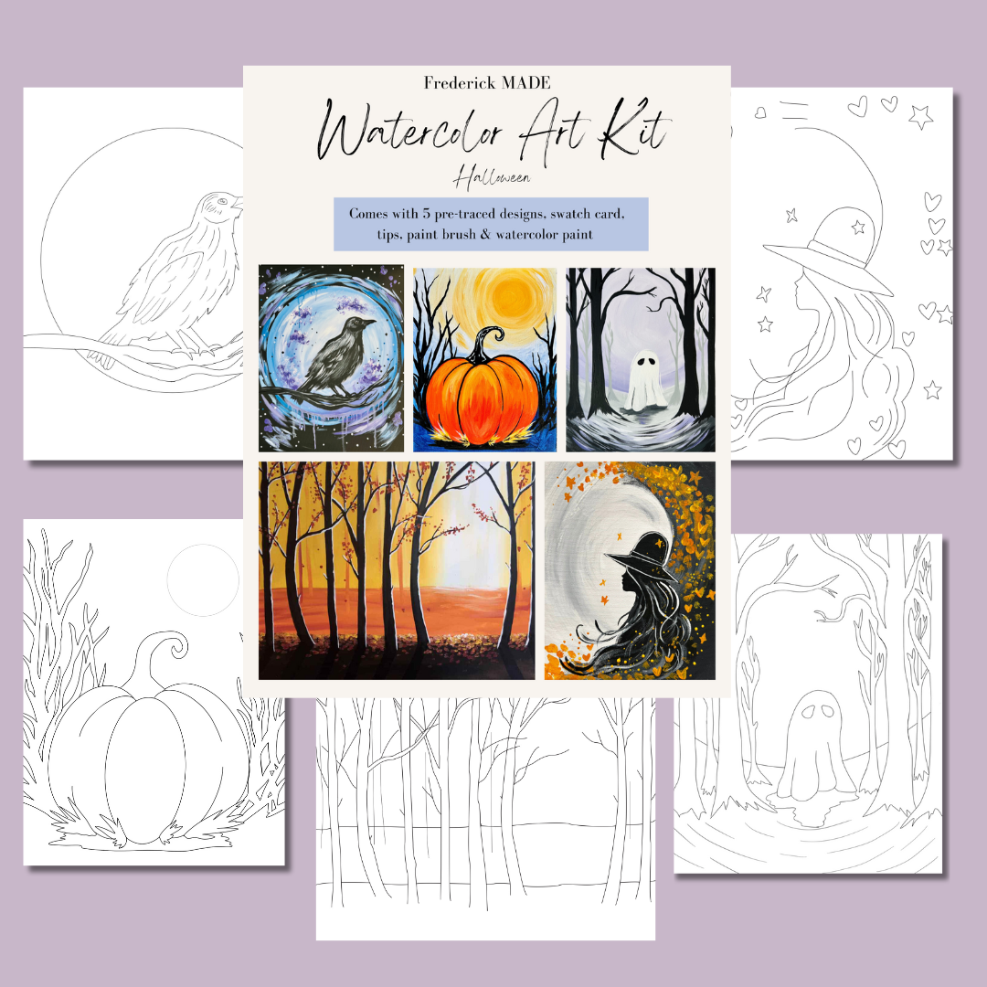 Halloween MINI Watercolor Kit