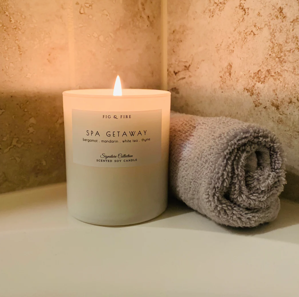 Spa Getaway Soy Candle