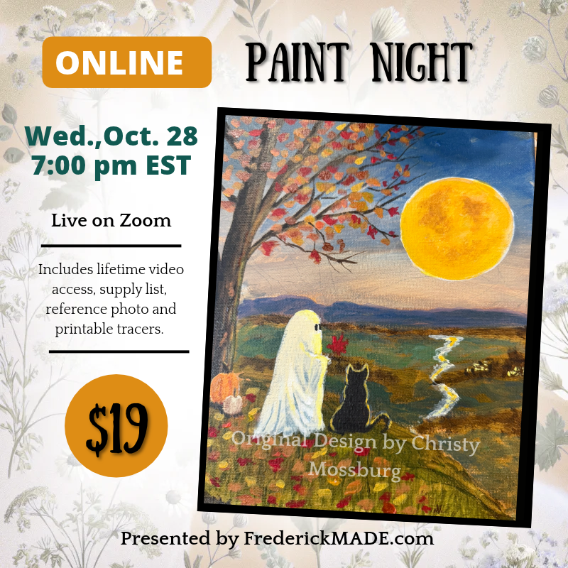 Online Paint Night with Christy - October 28
