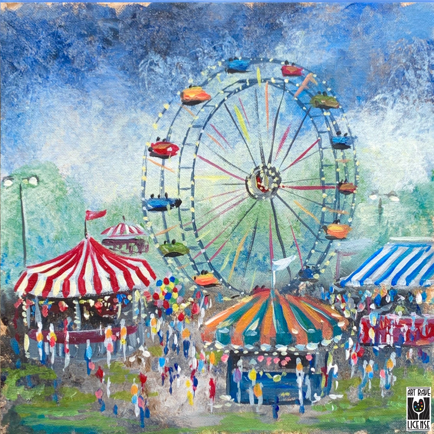 Advanced Acrylic Painting with Christy - July 18