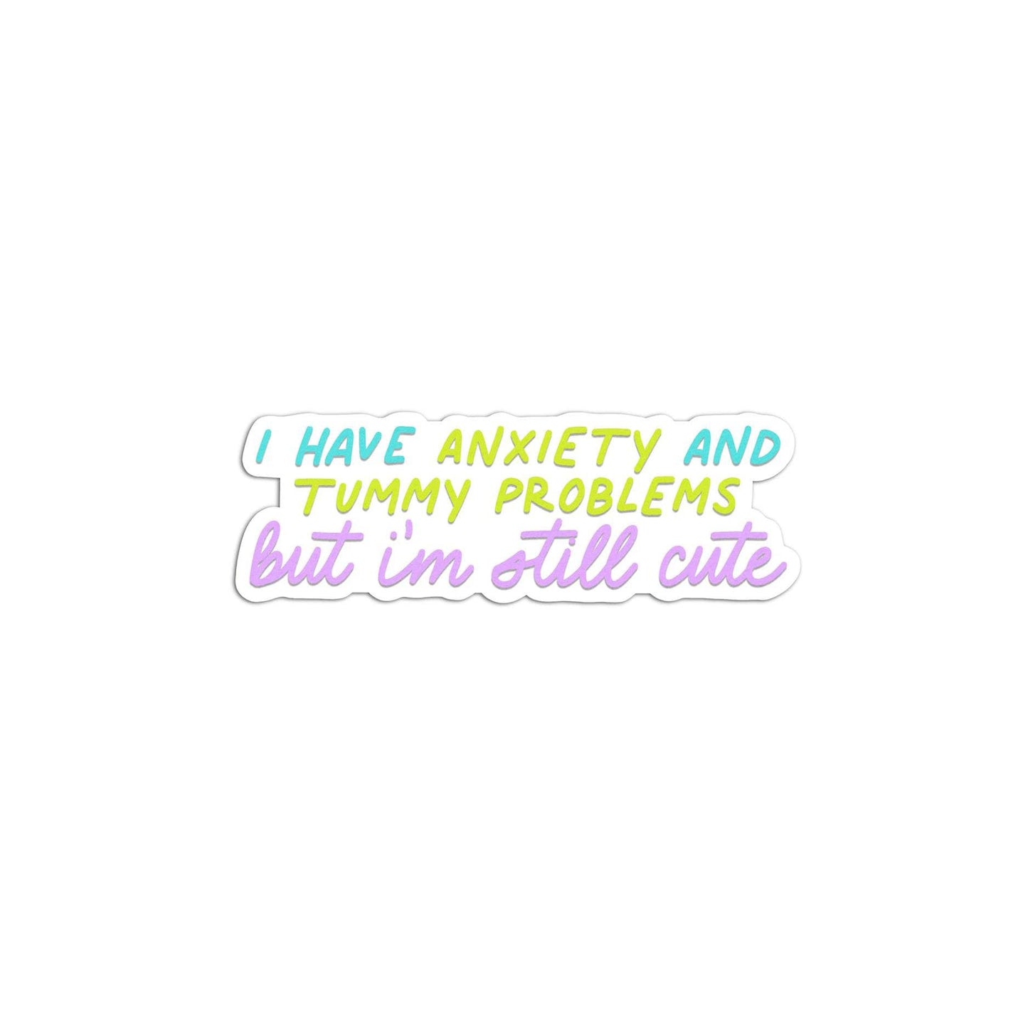 Girl problems sticker