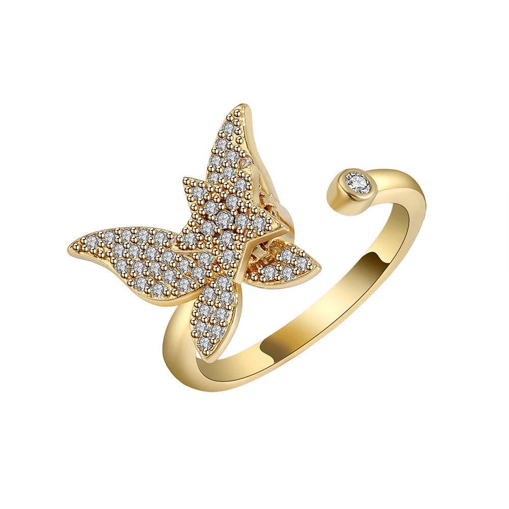 Butterfly Fidget Ring