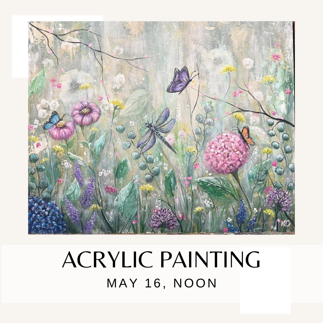 Advanced Acrylic Painting with Christy - May 16