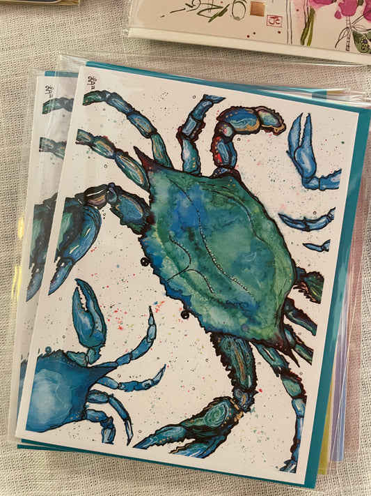 Crab Greeting Cards