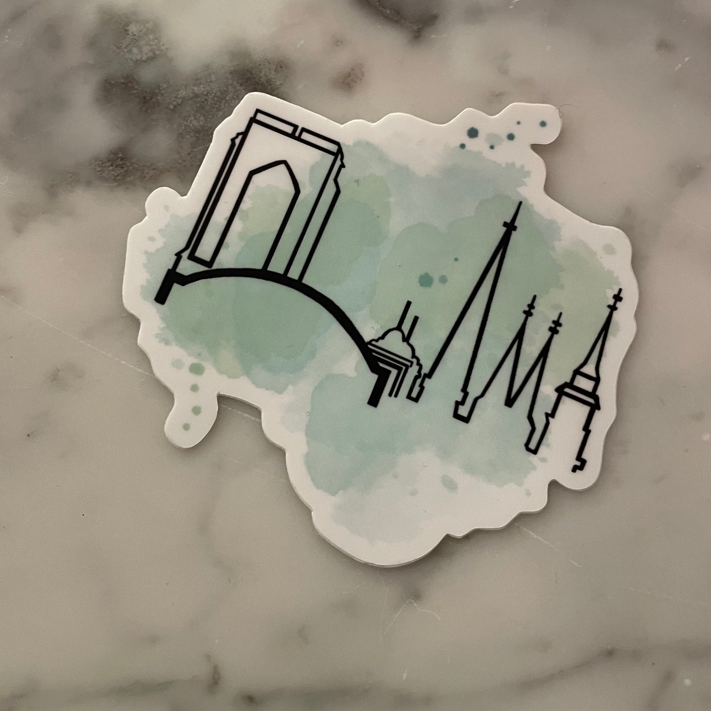 Frederick Landmark Sticker