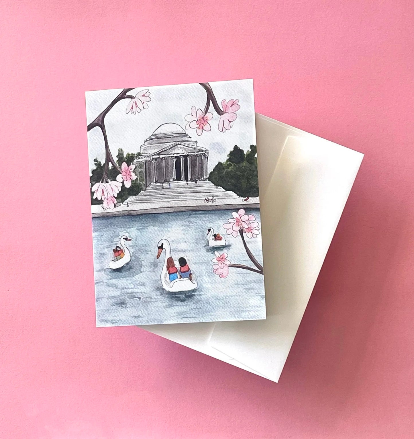 Jefferson Memorial Card