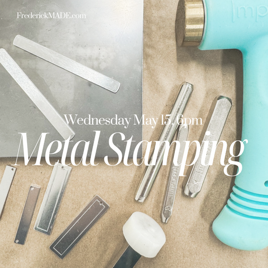 Metal stamping workshop - May 15