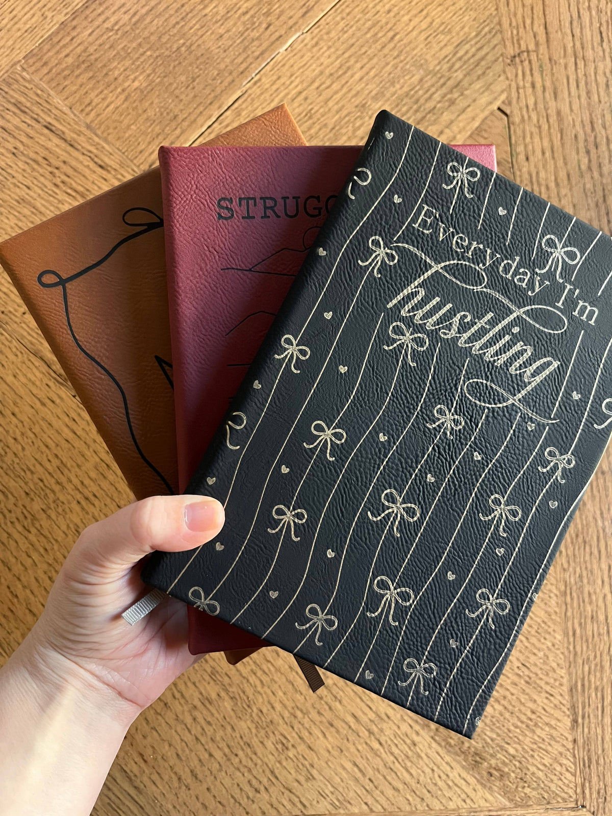 Important at Work Leatherette Journal