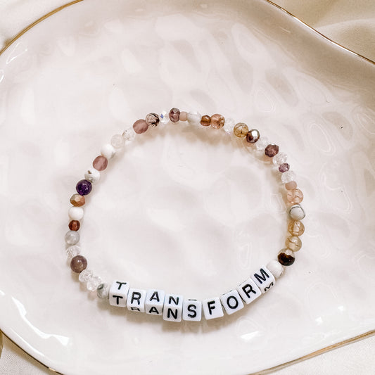Transform Affirmation Bracelet
