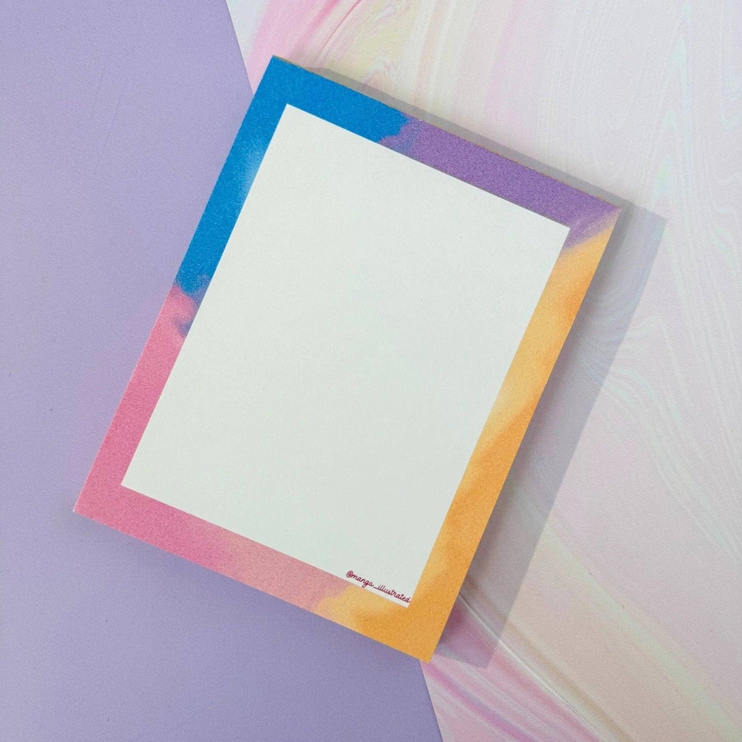 Afterglow notepad