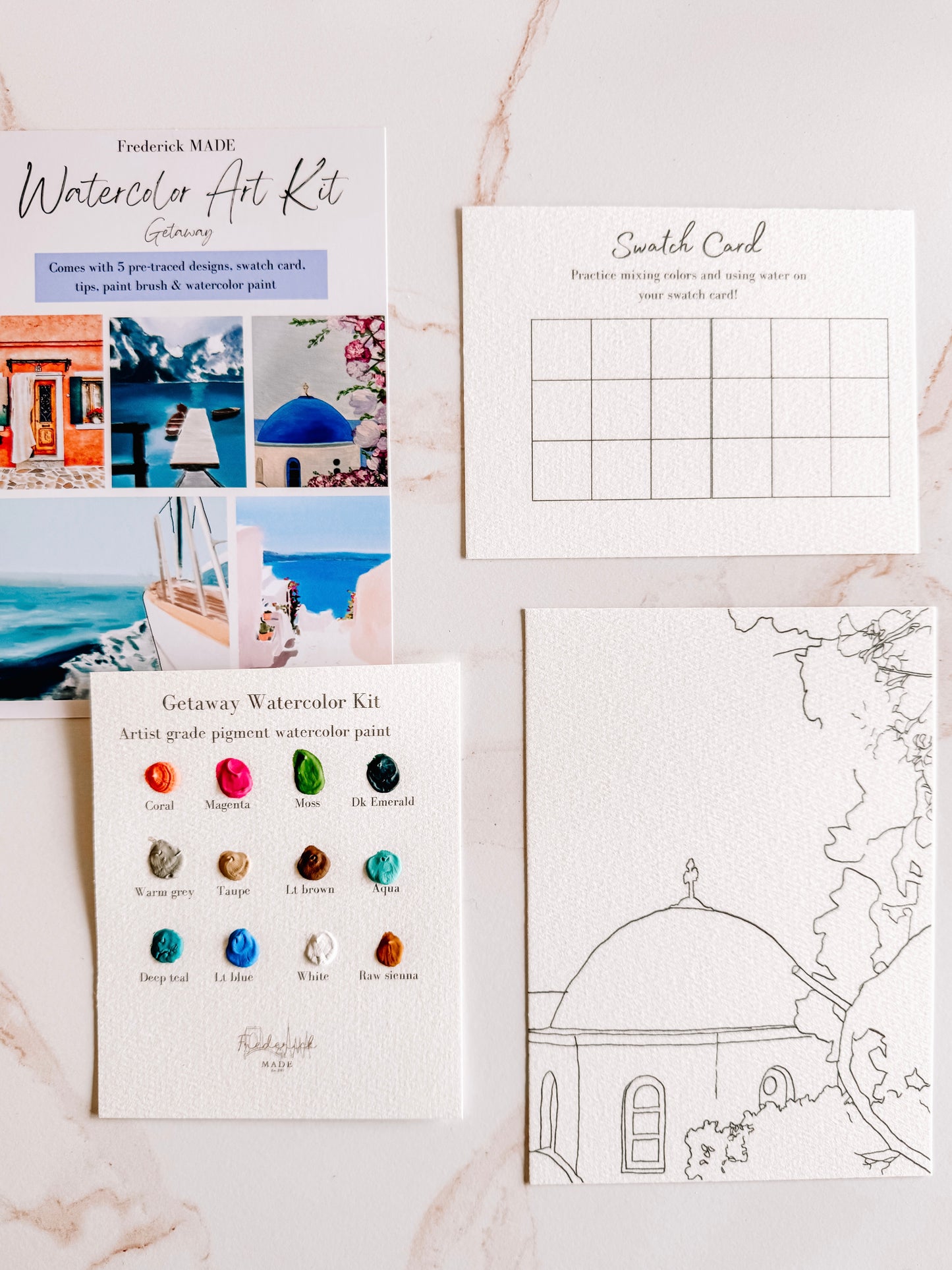 Getaway MINI Watercolor Kit