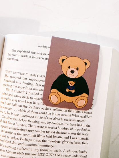 Teddy Bear Magnetic Bookmark