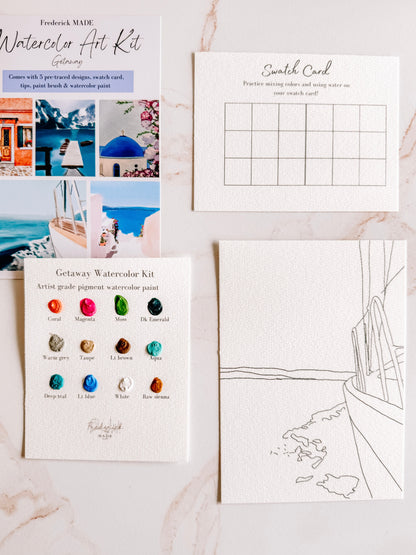 Getaway MINI Watercolor Kit