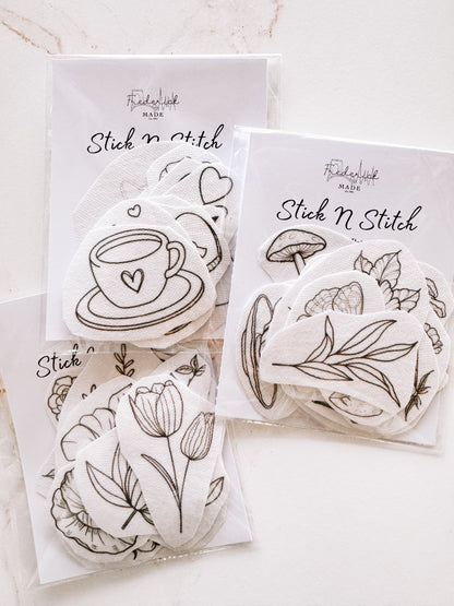 Stick & Stitch Embroidery Patches