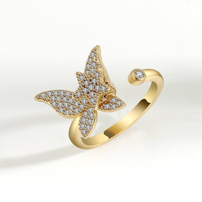 Butterfly Fidget Ring