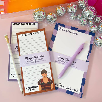Lavender Anti-Hero notepad