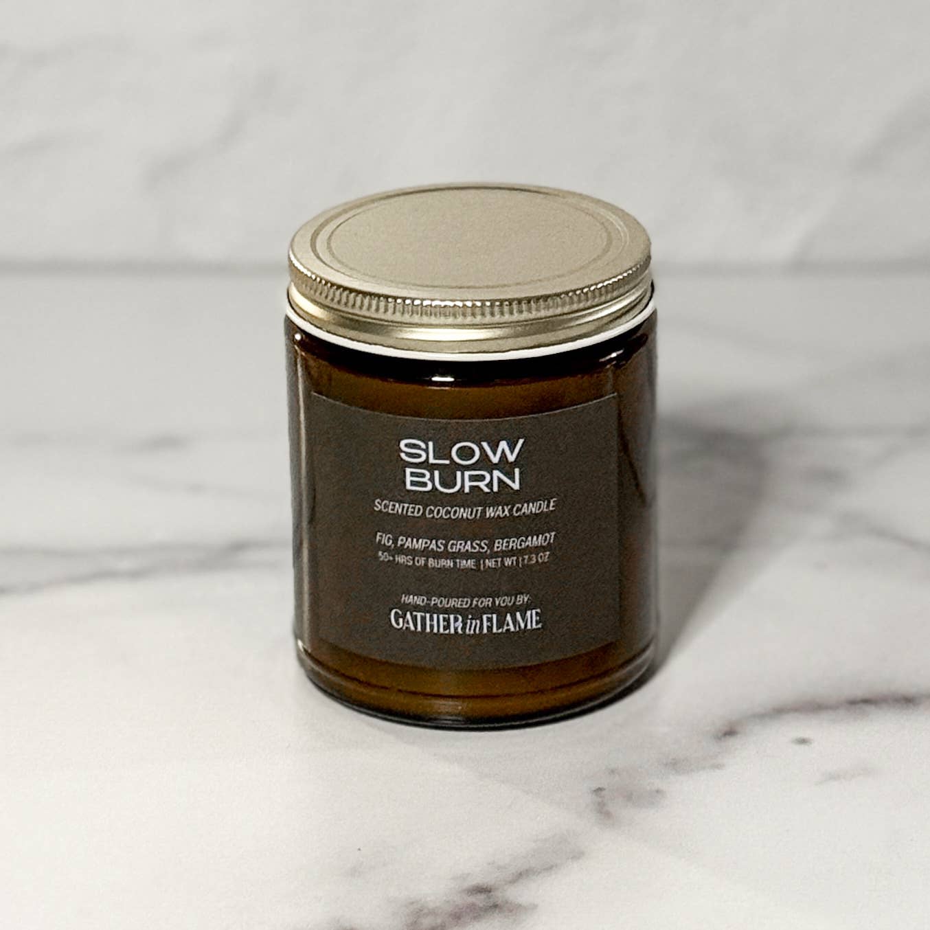 Slow Burn Wood Wick Candle – Fig, Vetiver & Soft Woods