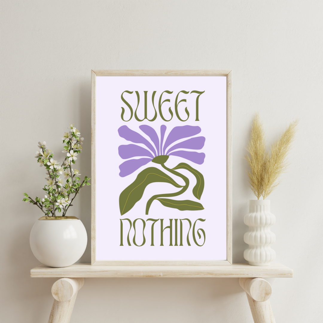 Sweet Nothing Art Print