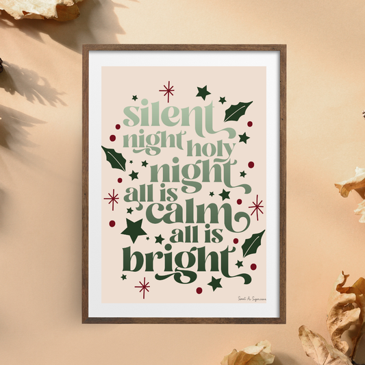 Silent Night Art Print