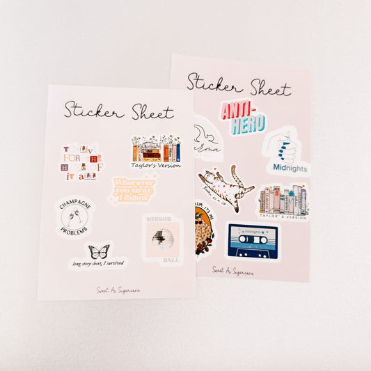 Mini Swiftie Sticker Sheet