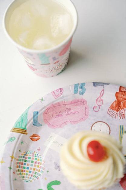 Eras Paper Plate Pack, Taylor Swift