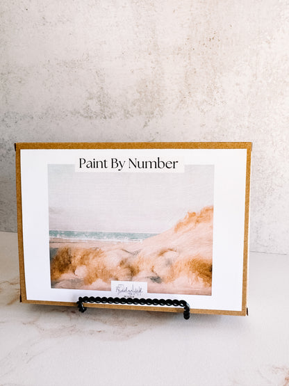 Sand Dunes Mini Paint by Number