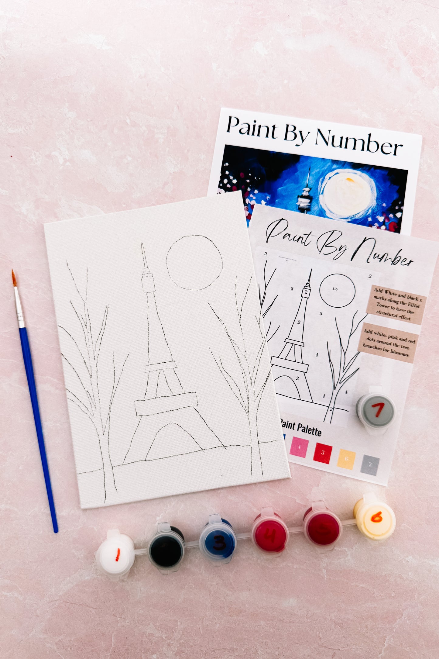 Paris Mini Paint by Number