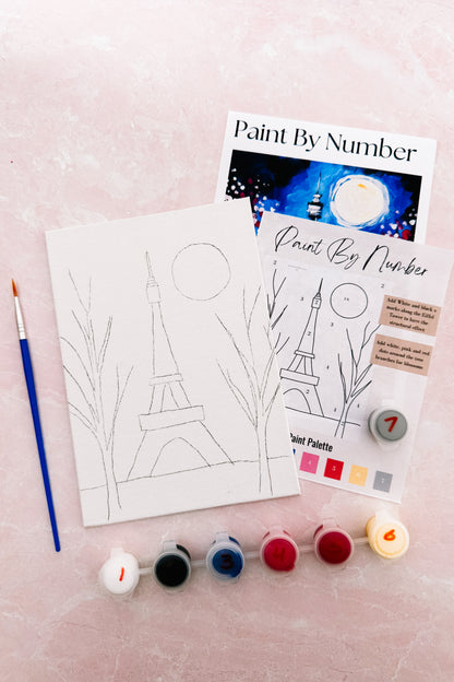 Paris Mini Paint by Number