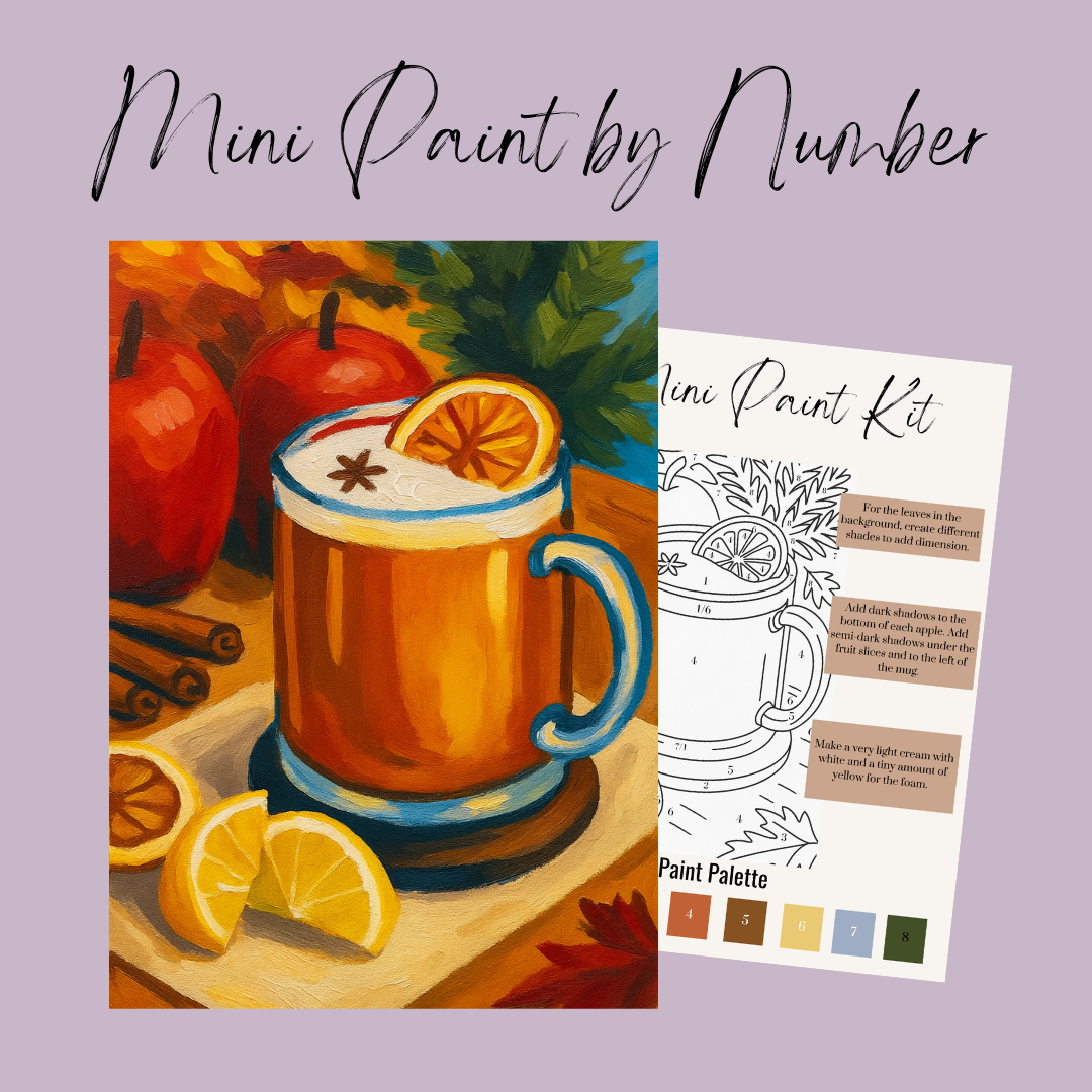 Apple Cider Mini Paint By Number