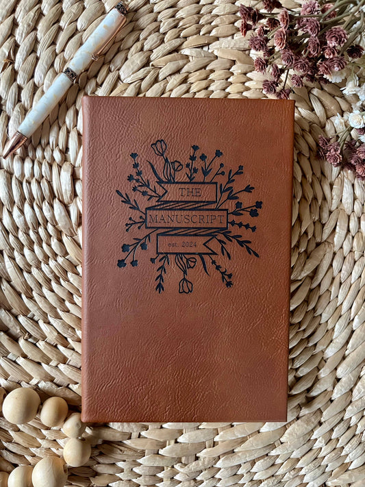 The Manuscript Taylor Swift Inspired Leatherette Journal