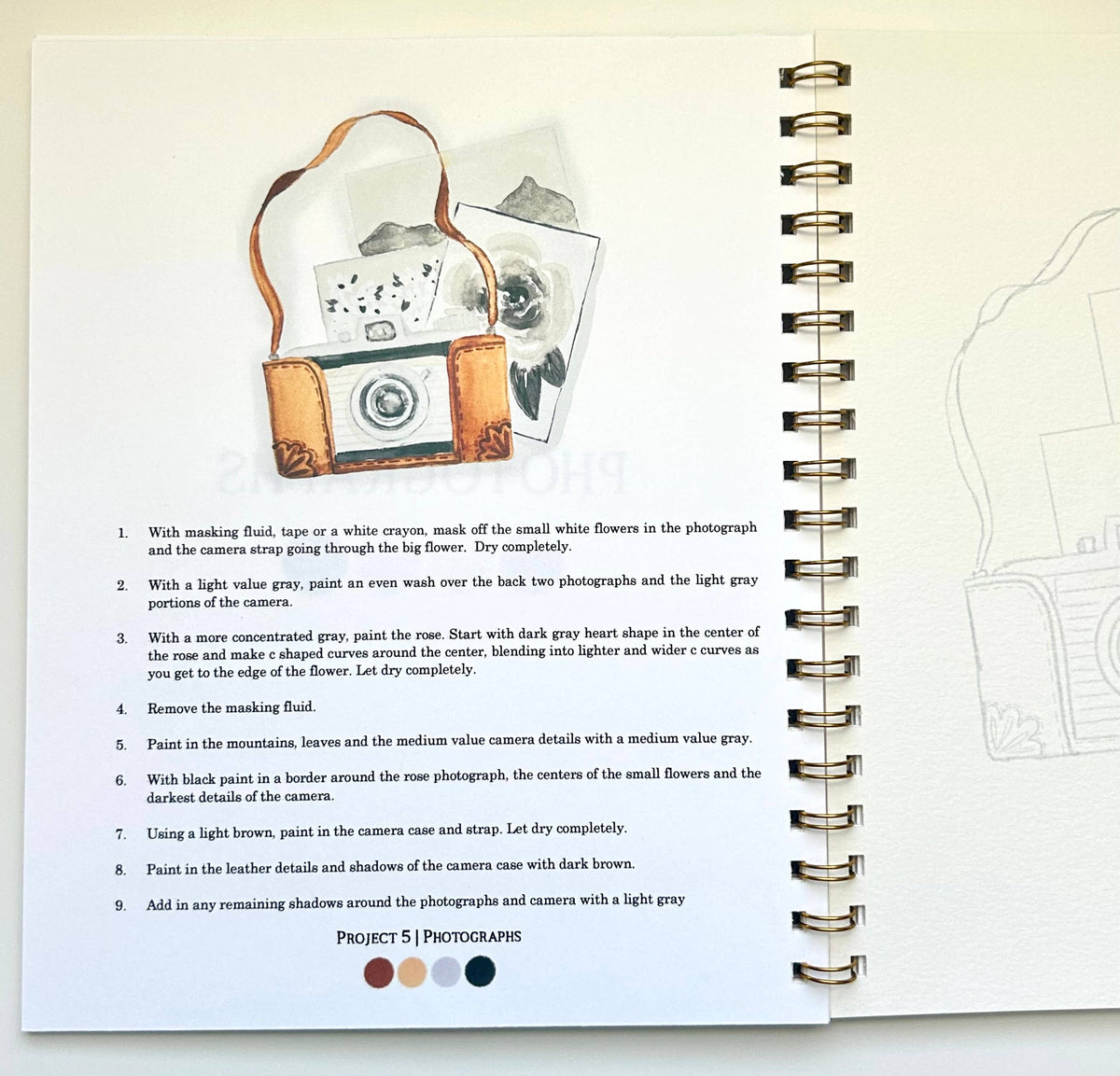 Travelers Watercolor Workbook