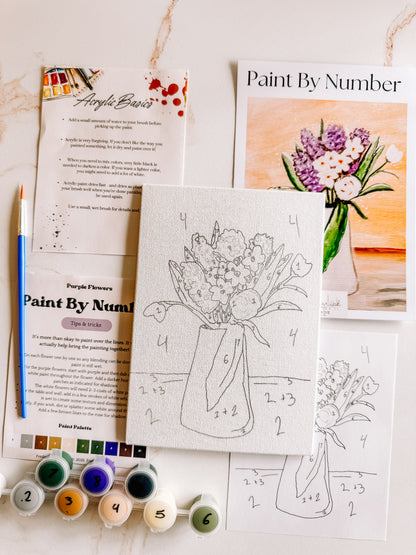 Spring Bouquet Mini Paint By Number